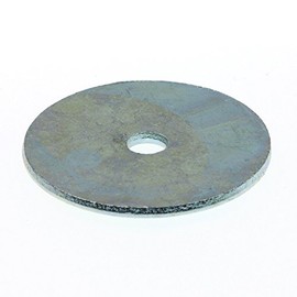 Prime-Line 9081203 Fender Washers, 1/8 In. X 1 In. OD, Zinc Plated Steel (100 Pack)