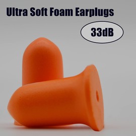 targeal Earplugs,Noise Cancelling Earplugs with Portable PVC Case, Highest NRR 33dB Soft Form Earplugs, Reusable Sound Blocking Earplugs for Snoring, Travel, Work, Studying-4