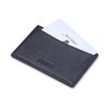 Leather Thin Card Holder, Slim ID Case Small Credit Card