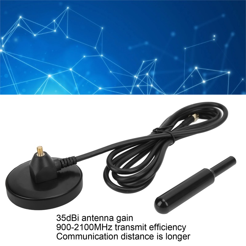 Magnetic Antenna 35dBi SMA Connector High Gain Omnidirectional Car Wifi