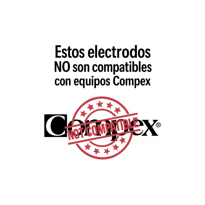 12 Electrodos Parche 5x5 10x5 Compatible Con Beurer Hivox Color
