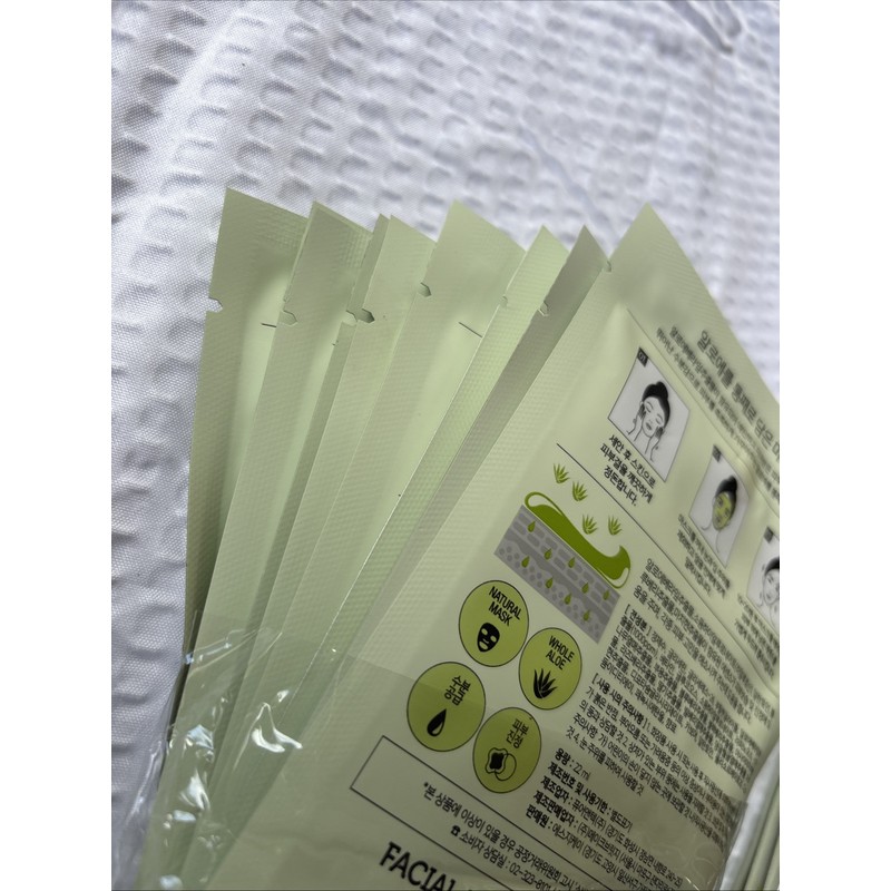 Miracle M24 ALOE Facial Mask With Whole ALOE 30 Individual
