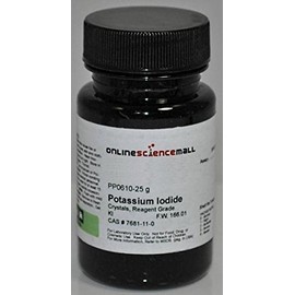 Potassium Iodide - Reagent Grade Laboratory Reagent, 25g