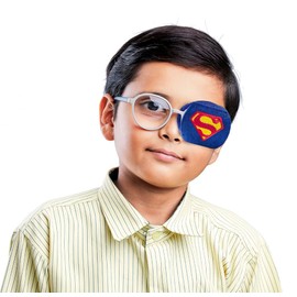 Eye Patch- Super Shield Eyeglass Eye Patch for Children by Patch Pals……… (Right Eye Coverage)
