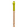 Mollenhauer 17311 Fipple Soprano Recorder, Lere, Apple Green, German Single