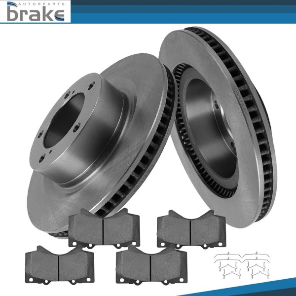 Bator Front Rotor Brake Pad for Toyota Tundra Sequoia Land