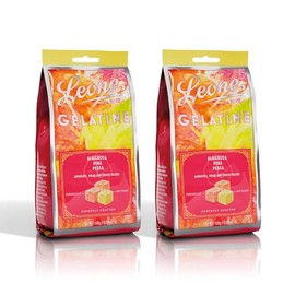 Leone Since 1857 Fruit Marked Jellies Gluten-Free and Vegan Leone Fruit Gummies 2 Bags of 150 g (2 x 150 g)