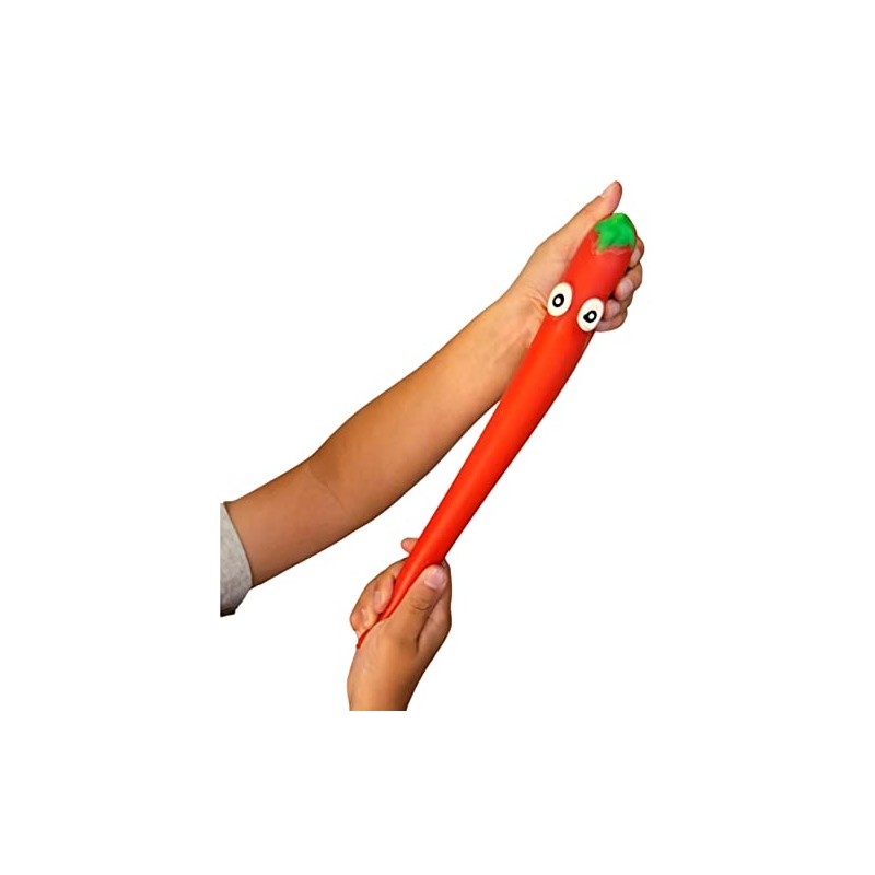 Incredible Novelties Super Stretchi Pals Chili. Stress Hand Grip. 6"