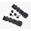 Black V2 Malice Clips & Mounting Hardware Kydex Holster Battle