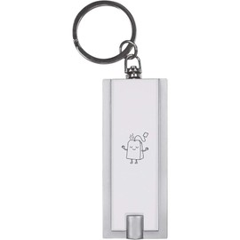 Azeeda 'Happy Teabag' Keyring LED Torch (KT00045282)