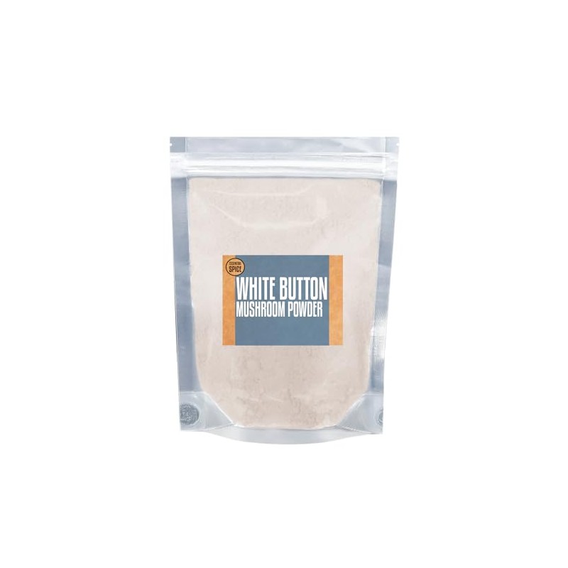 Essential Spice White Button Mushroom Powder – Mild Umami Flavor,