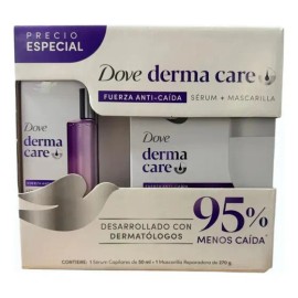 Dove Derma Care Fuerza Anticaída Sérum50ml + Mascarilla270g
