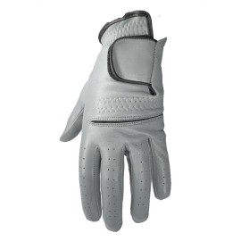 Eagle Eye ****New**** Mens Grey ALL Leather Cabretta Golf Gloves (Left Hand) - 4 XL