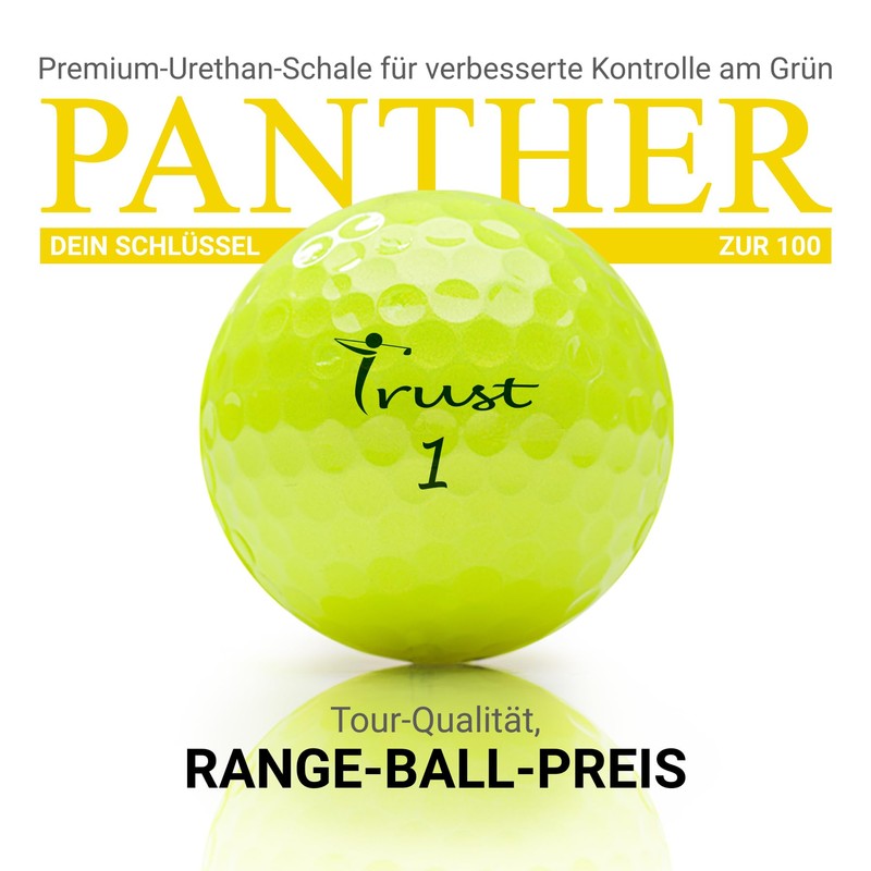 Trust Golf Ball Panther | Ultra-Soft Feel Urethane Cover, Big