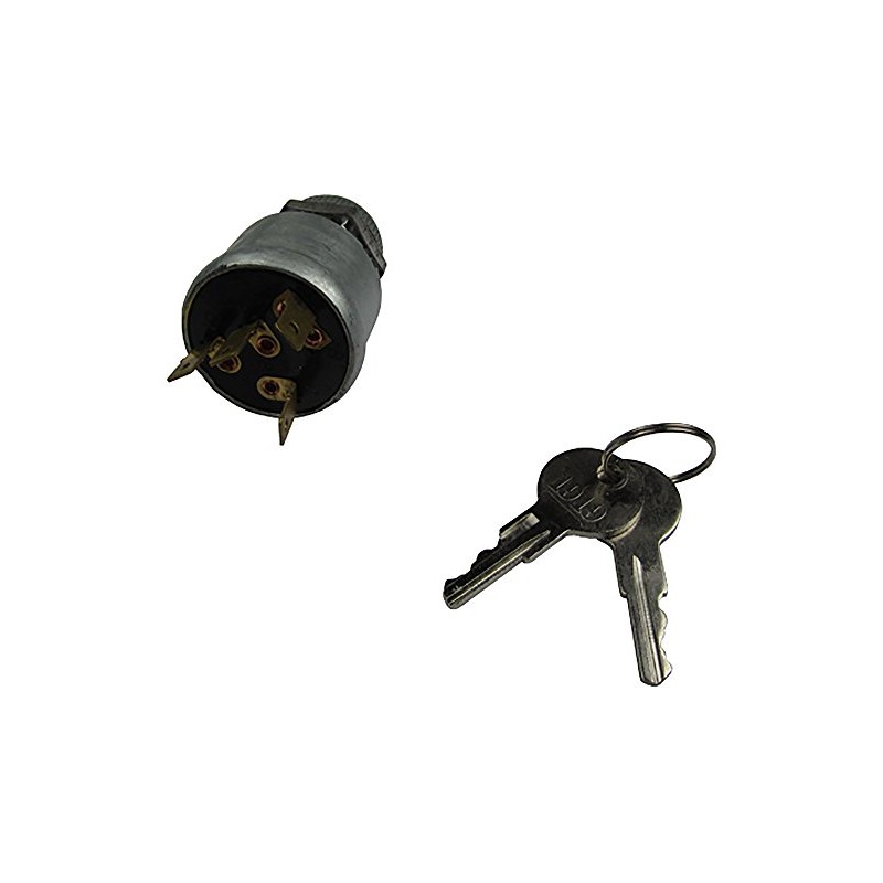 EZGO Ignition Key Switch (81+) Gas/Electric Golf Cart (with Lights)