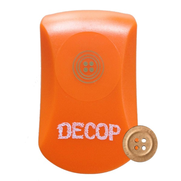 Hanaoka PI Original DECOP Embossed Punch Button 0.5 inches (13