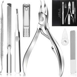 Nail clippers, Nail clippers for winding nails, Nipper Nail Clippers, Nail Clippers, Nail Care Set, Nail Clippers, Stainless Steel, For Both Hands and Feets, Labor Saving, Rust Resistant, Made in Japan, Suitable for a variety of nails, including deformed
