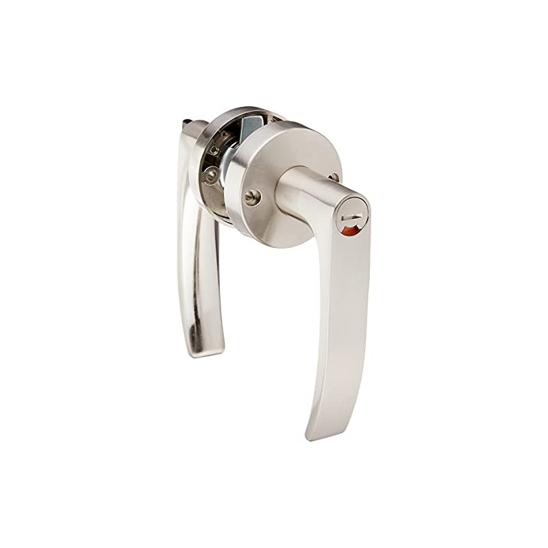 Hi Logic GIA Lever 32A Indoor Lock, Display Lock, Nickel,