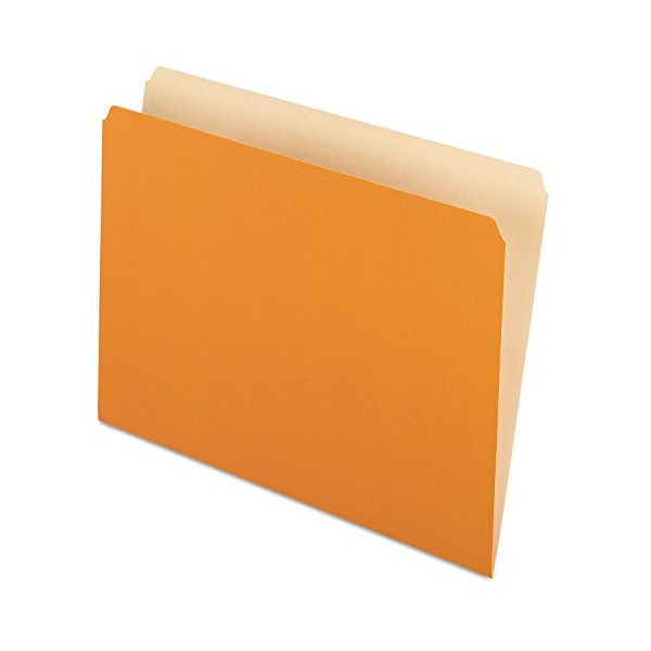PFX152ORA - Colored File Folders