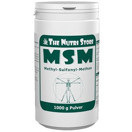 MSM 100% Pure Methyl-Sulfonyl-Methane Powder 1000g Vegan