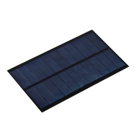 MECCANIXITY Mini Solar Panel Cell 5.5V 240mA 1.32W 147mm x 90mm for DIY Electric Power Project Pack of 1