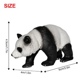 Andux Realistic Animals Figures Toy Sea Life Wild Jungle Learning Learning Toy FZDW-03 (Panda)