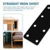 Flat Brackets for Wood, L Brackets Metal Flat Plates: Flat