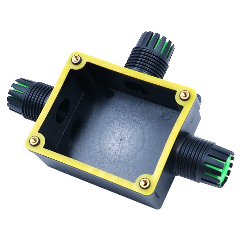 ZONADAH T-type 3-way IP68 waterproof electrical cable wire connector junction
