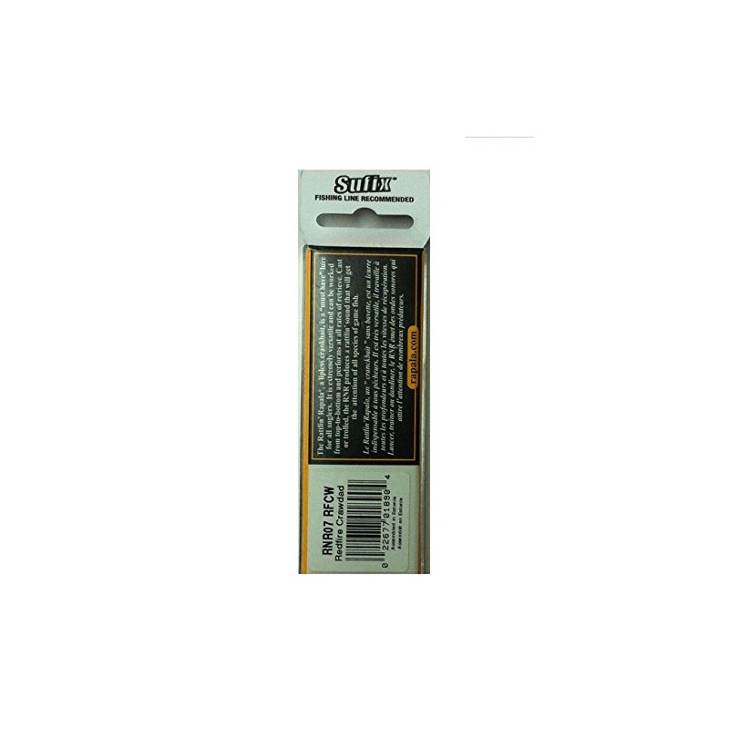 Rapala(ラパラ) バイブレーション ラトリンラップ 7cm 16g アカザリイエローベリー RFCW RNR7-RFCW ルアー