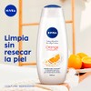 NIVEA Jabón Líquido Corporal Humectante Orange And Avocado Oil (400