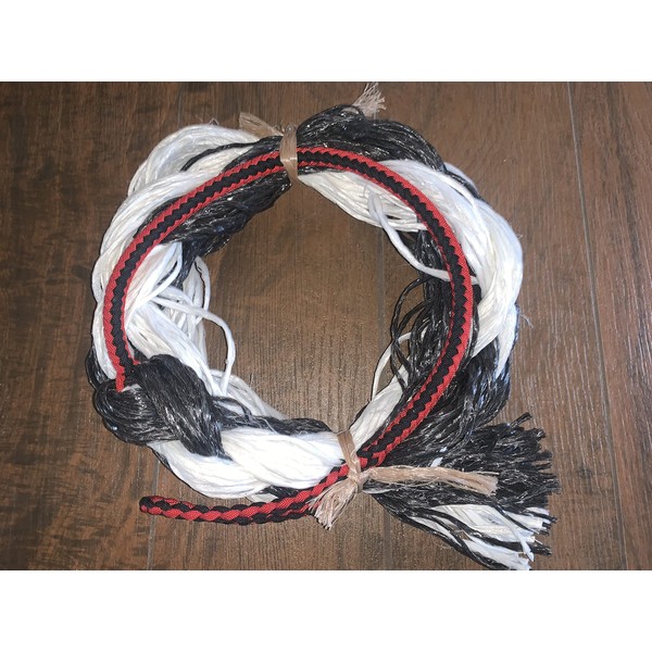 EPT Bull Ropes Adult Saddle Bronc Rein Extra Soft Black