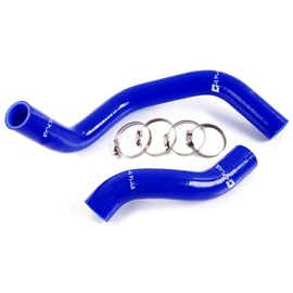 G-PLUS Silicone Radiator Hose Kit Compatible With Nissan Silvia SR20DET 200SX 240SX S13 S14 S15,Blue