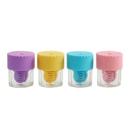 YKuzLx 4 Packs Contact Lens Washer Cleaner for Travel Home