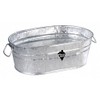 4 Gal,Utility Tub, Silver,20400001385