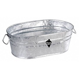 4 Gal,Utility Tub, Silver,20400001385