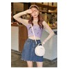 [Bwill] [ビーウィル] Shoulder Bag, Pouch, Handbag, Small, Women's, Girls, Round,