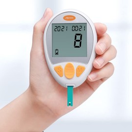 Aljubeiha Blood Glucose Meter Monitoring Kit with All accesories