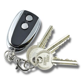 EcoStar Handheld Transmitter 433.92 MHz Compatible Replaces Hörmann RSE 2 - RSC 2 - RSZ 1 Wireless Remote Control Fits Liftronic, Portronic, Prolift Garage Door Opener - Garage Door Operator 433 MHz