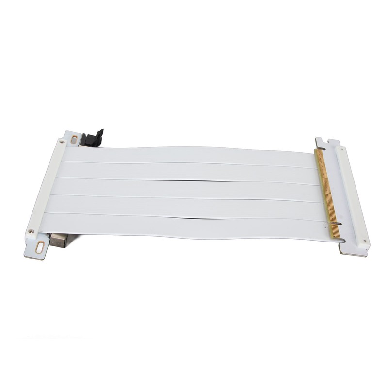 PCIE 4.0 X16 Riser Cable High Speed Flexible Double Sided