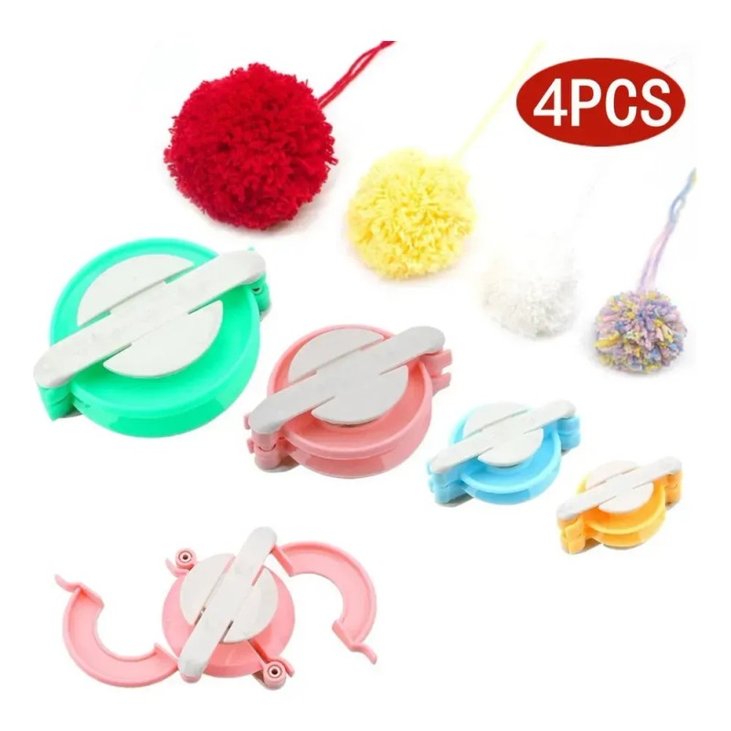 Herramienta For Hacer Pompones De Lana For Tejer