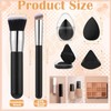 ProSuites 6Pcs Foundation Brush for Liquid Makeup,Liquid Foundation Brush with