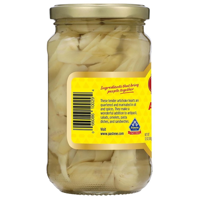 Pastene Marinated Artichokes, 12 Ounce (6 Pack)