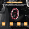 QZTYTY 2PCS Car Engine Start Stop Decoration Ring, Car Start