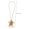 Ciieeo Magnetic Curtain Tiebacks Elegant Star Design Easy to Use