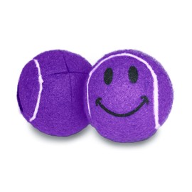 Smileyballs Pre-Cut Walker Tennis Ball Glides - 1 Pair (Lavender)