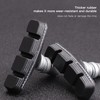 Bicycle Brake Pads, 1 Pair 55 mm Arc-shaped Foldable Bicycle
