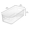 iDesign Plastic Pantry Bin for Kitchen Organizing - Organizer Bin