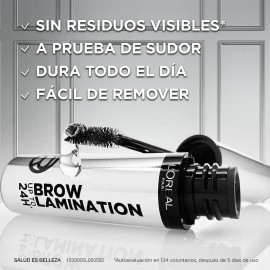 Máscara Para Cejas Brow Lamination Color Transparente 5ml