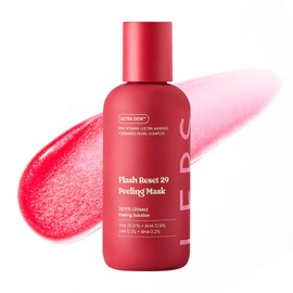 LEPS Flash Reset 29 Peeling Mask Cuticle Care Wash Off PHA16.01% AHA12.6% BHA0.2% LHA0.3% for Face and Body, Korean Skin Care