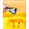 Bagrox Lemon Squeezer, Stainless Steel Lemon Juicer, Manual Juicer for